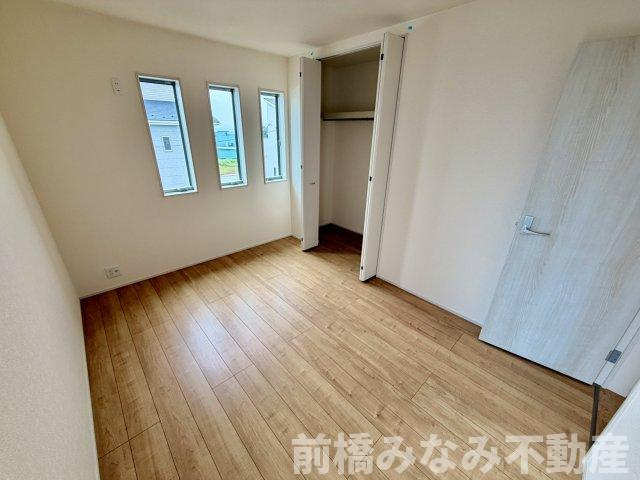 【新築】前橋市富士見町時沢第12　３号棟(全５棟)　リーブルガーデン　新築建売分譲の洋室|スタンダードな洋室です