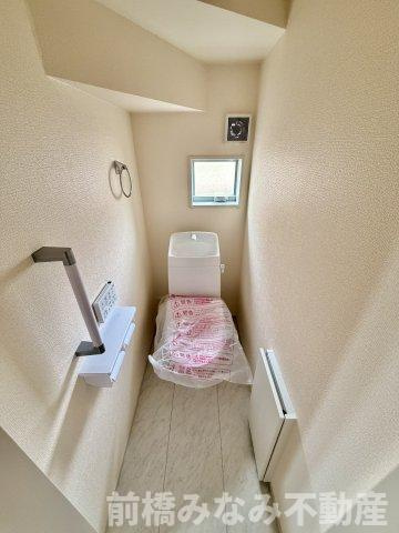 【新築】前橋市富士見町時沢第12　３号棟(全５棟)　リーブルガーデン　新築建売分譲のトイレ|トイレです