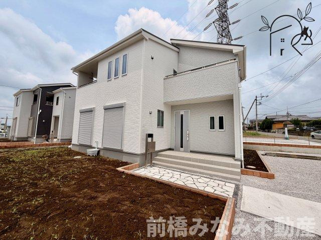 【新築】前橋市富士見町時沢第12　３号棟(全５棟)　リーブルガーデン　新築建売分譲の外観|落ち着いた雰囲気の外観です