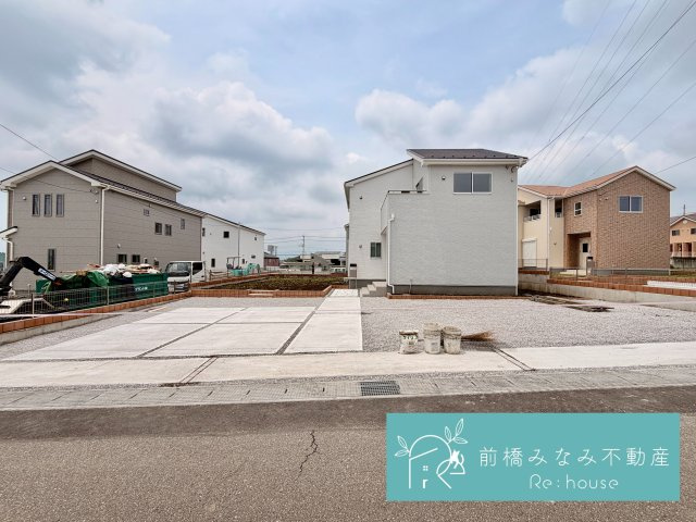 【新築】前橋市富士見町時沢第12　３号棟(全５棟)　リーブルガーデン　新築建売分譲の前面道路含む現地写真|前面道路含む現地写真です
