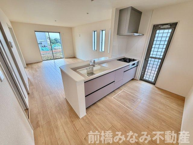 【新築】前橋市富士見町時沢第12　３号棟(全５棟)　リーブルガーデン　新築建売分譲のキッチン|使いやすいキッチンです