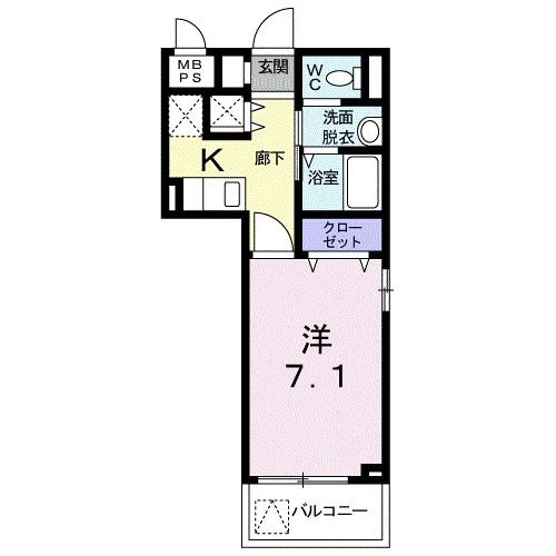 アルバ　セッテの間取り