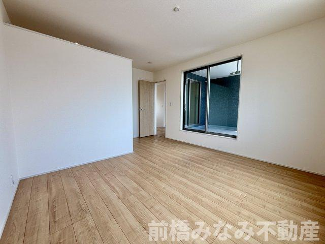 【新築】前橋市富士見町時沢第12　２号棟(全５棟)　リーブルガーデン　新築建売分譲の洋室|コンパクトで使いやすい洋室です