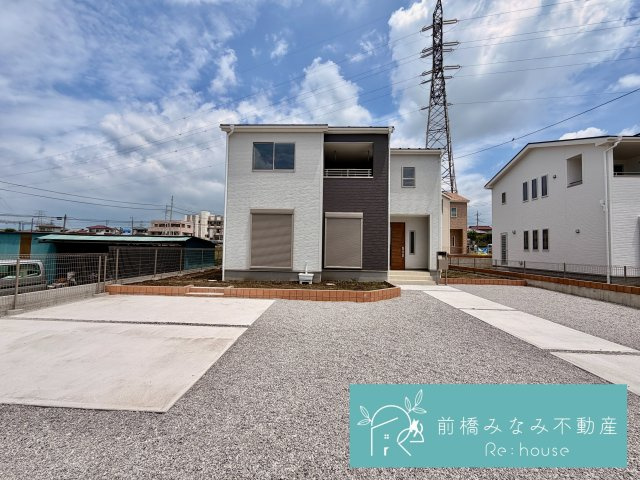 【新築】前橋市富士見町時沢第12　２号棟(全５棟)　リーブルガーデン　新築建売分譲の外観|外はこのようになっています