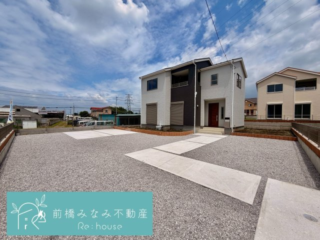 【新築】前橋市富士見町時沢第12　２号棟(全５棟)　リーブルガーデン　新築建売分譲の外観|外観も気になるポイント