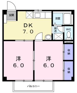 【間取り】 | グリーンハイツコウヤ | 間取りです。