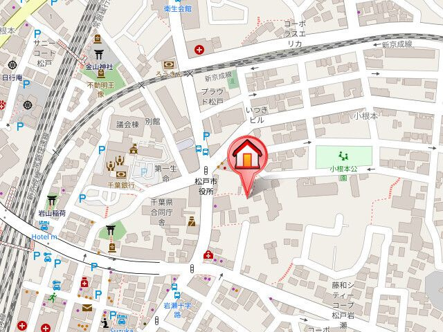 PACE（パーチェ）の地図