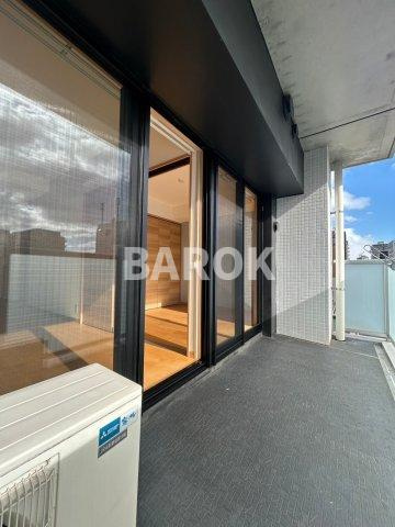 福岡市中央区港２丁目の賃貸マンションのバルコニー