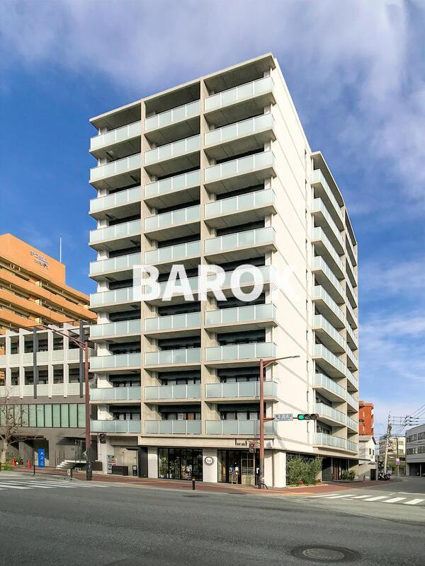 福岡市中央区港２丁目の賃貸マンションの外観パース