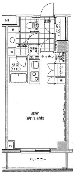 プライマル大泉学園の間取り