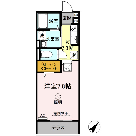 【間取り】 | ルミナス大和町
