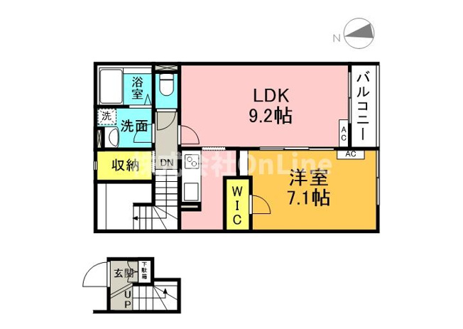 【間取り】 | レオネクスト紅