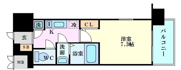 レジュールアッシュ福島ＣＵＥＺ