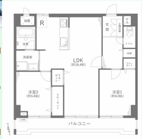  | 南間口の広い最上階【三旺マンション第5金山】仲介手数料無料！正木小学校・伊勢山中学校
