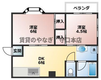 【間取り】 | 幸福町マンション