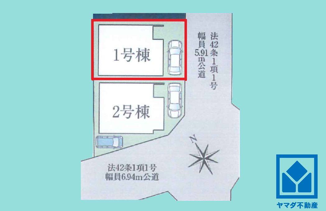 伊丹市堀池２丁目 第13堀池の区画図