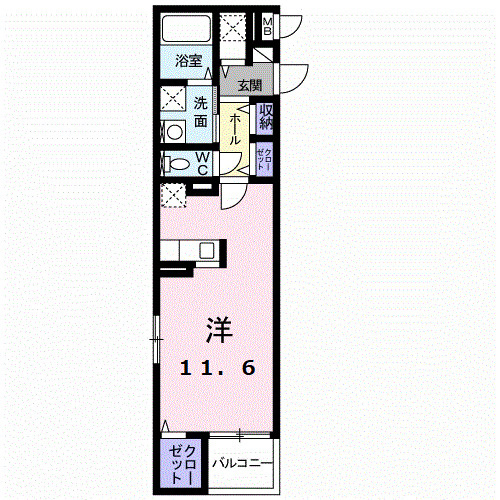 セレノ　カーサの間取り