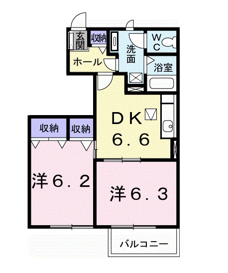 ＦＯＲＥＳＴ　ＨＩＬＬＳの間取り
