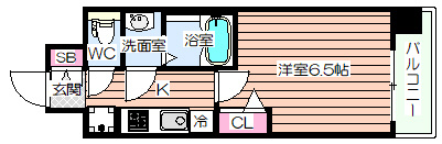 【間取り】 | アドバンス大阪ヴェンティ