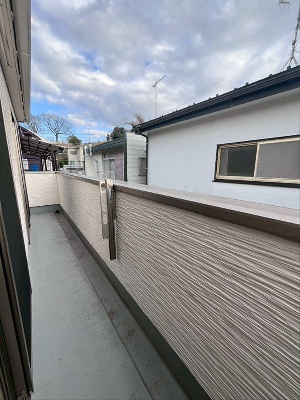 藤沢戸建てのバルコニー