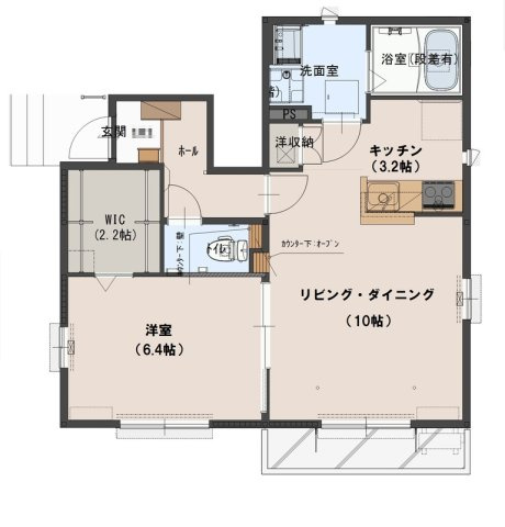 ネクスト東雲Bの間取り
