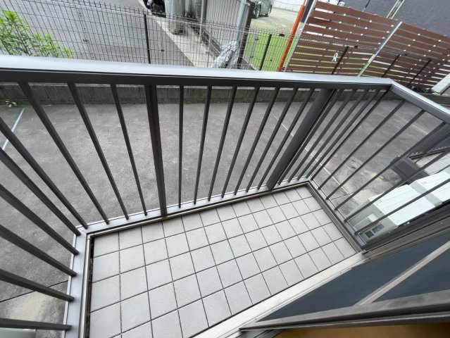 ルーチェ石浜のバルコニー