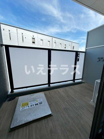 エスリード神戸ラ・コスタのバルコニー