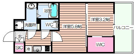 【間取り】 | セレニテ江坂ルフレ
