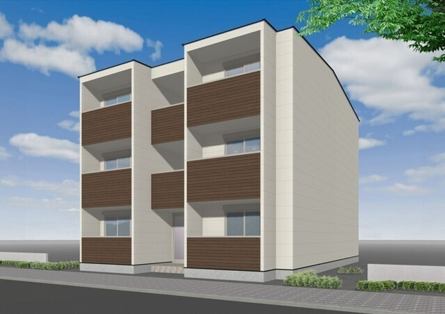 藤沢市本町１丁目のアパートの外観