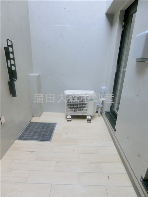 COCOCUBE鵜の木のバルコニー