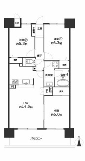  | 【サンマンションアトレ植田南】仲介手数料無料！原小学校・原中学校