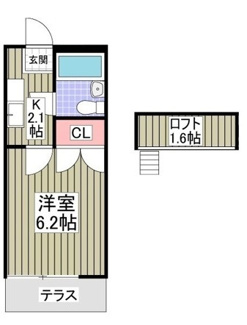 【間取り】 | クラスカ上尾 | 間取りです。