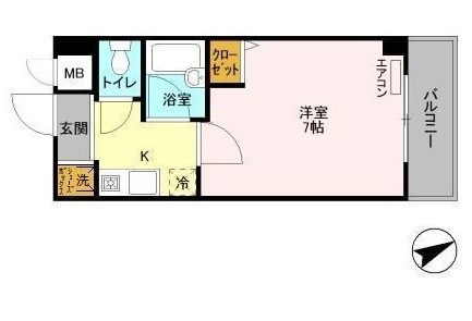 フォアグランデの間取り