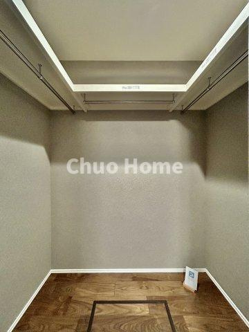 荒川区西尾久2丁目新築分譲住宅の収納|ウォークインクローゼット