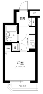 【間取り】 | コスモ千早町