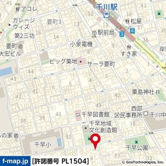 【地図】 | コスモ千早町