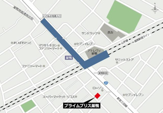 【地図】 | プライムブリス巣鴨