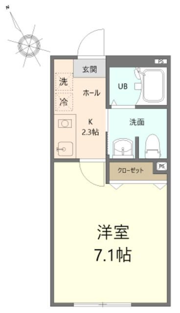 ロイヤルハイツ白楽弐番館の間取り