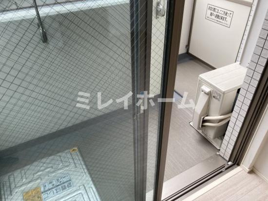 クレヴィスタ大井町のバルコニー