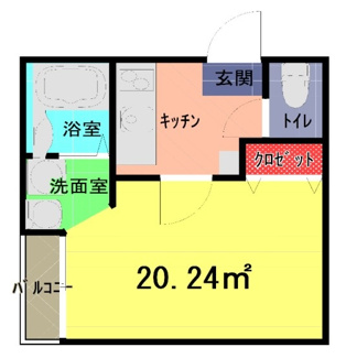 【間取り】 | アークプレイス大和田Ⅱ | 間取りです。