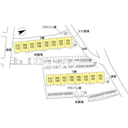 プレシャス藤岡　Ａの区画図|高崎、前橋、伊勢崎エリアのお部屋探しはエンドスケープまで！お客様の理想お聞かせ下さい♪
高崎、前橋エリアのお部屋探しはエンドスケープまで！お客様の理想お聞かせ下さい♪
