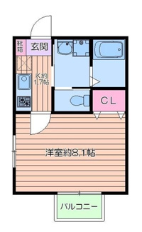 【間取り】 | キャメル松戸５　Ａ棟 | 間取りです。