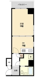 【間取り】 | トーカン伊勢佐木町キャステール