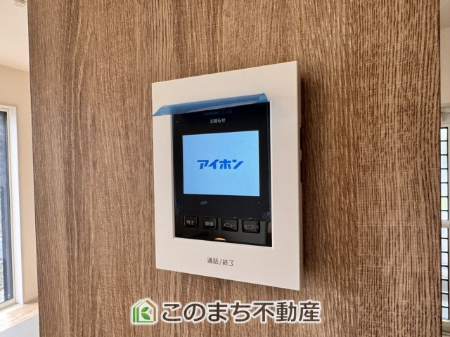 ブルーミングガーデン宇都宮市雀の宮7丁目2期の設備|モニタ付きインターホンで防犯面もしっかり安心♪