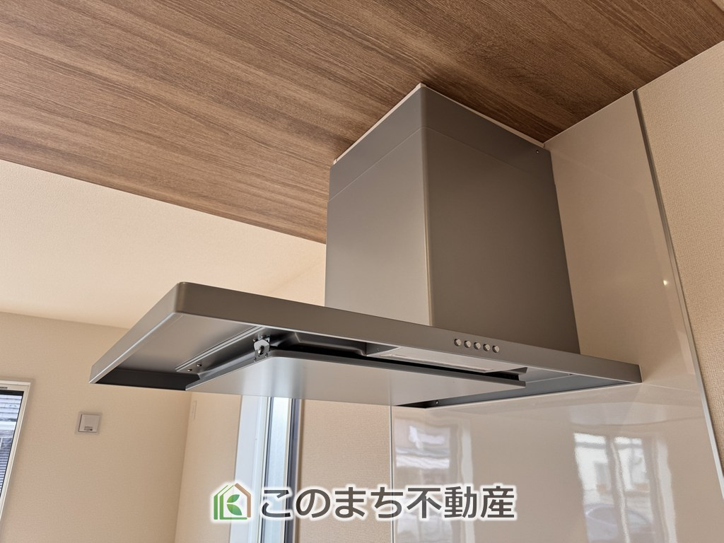 ブルーミングガーデン宇都宮市雀の宮7丁目2期のキッチン|お料理の匂いもスッキリ♪シンプルデザインで掃除も簡単‼