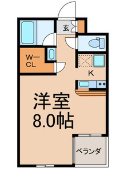 Ｌａ　Ｆｌｏｒｅｎｃｅ(ラフローレンス)の間取り