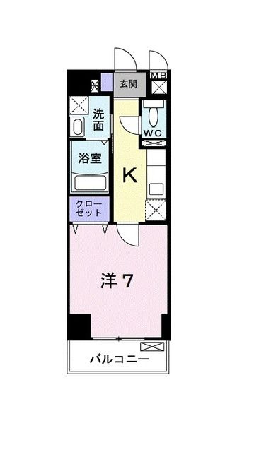 アウル三鷹の間取り