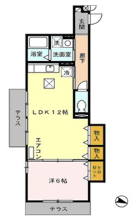 プレミールの間取り