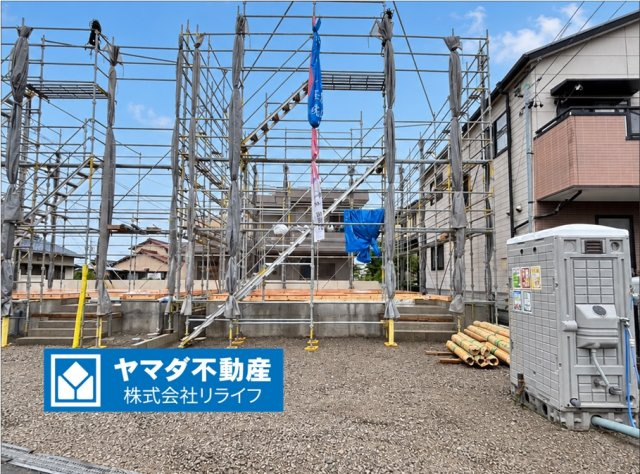クワイエ　大垣市和合新町第1　全2区画分譲の外観|「現地（2026年9月8日）撮影」　
■外観写真　
■ヤマダ不動産　株式会社リライフ　