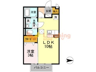 ガーデンヒルズ荒木の間取り